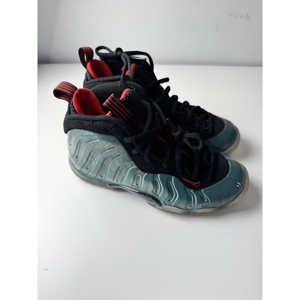 Nike Air Foamposite One ‘Gone Fishing’ Green Gs Gradeschool Boys Size 3.5Y